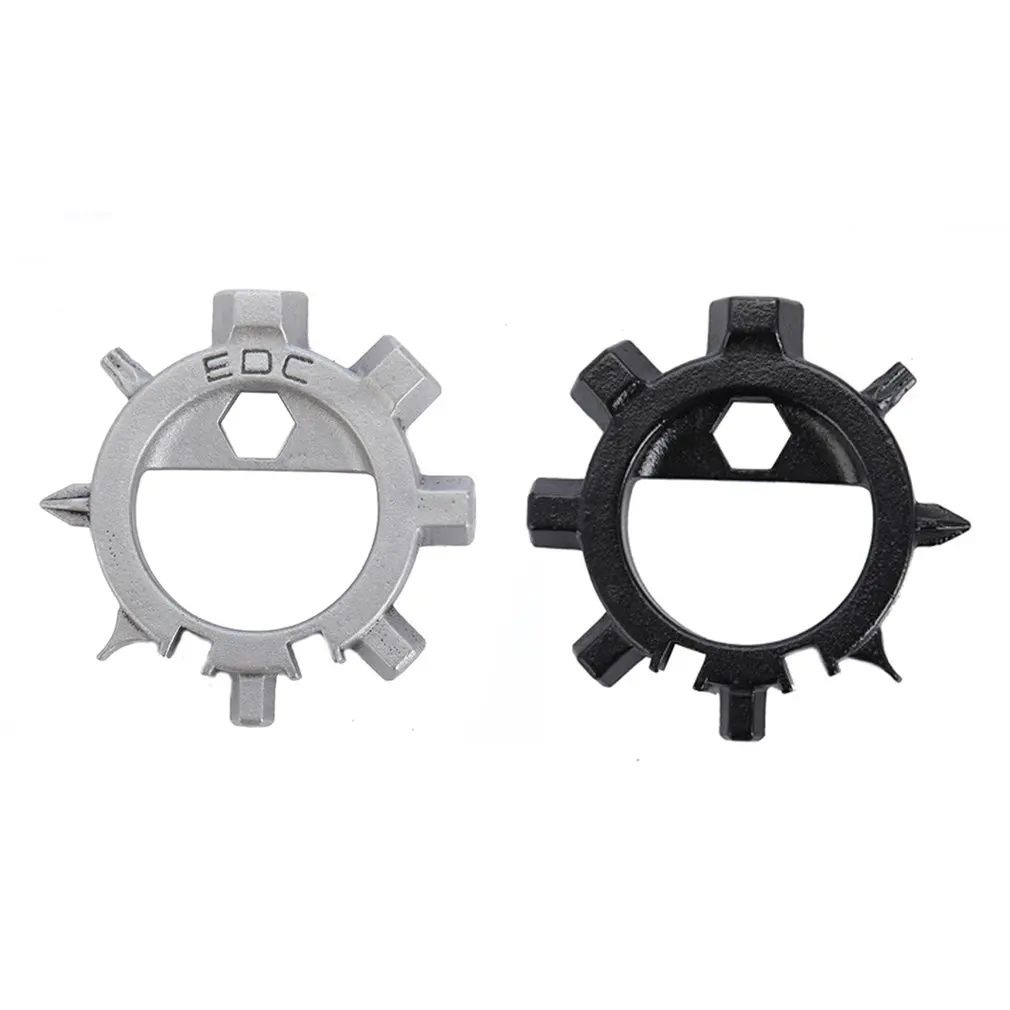 

Mini 12 Functions Gear Outdoor multi Pocket EDC tool Octopus Bicycle Repair Tools Screwdriver Keychain Bottle Opener Portable