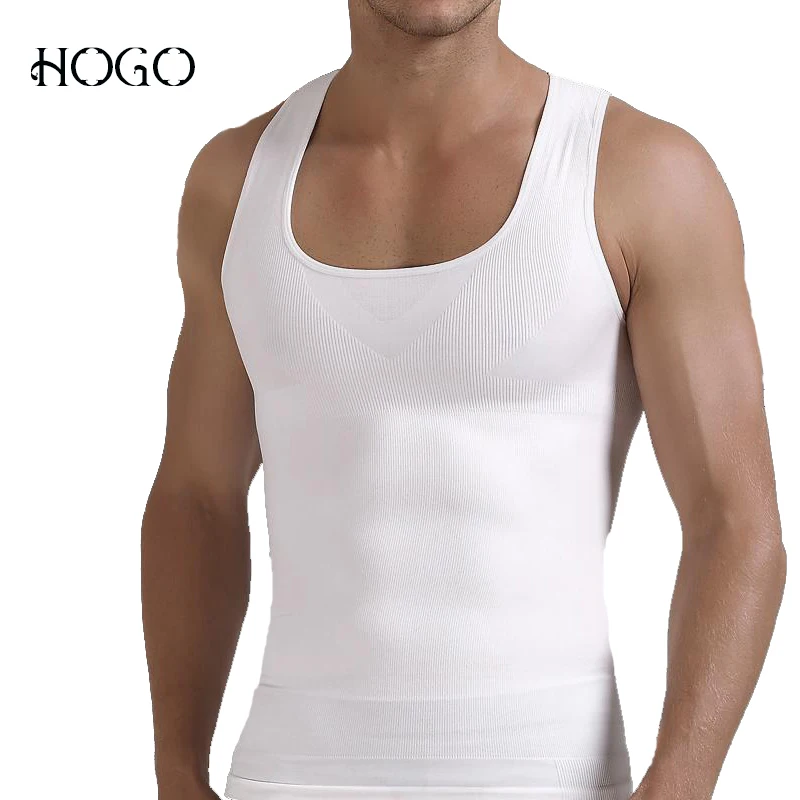 MEN COMPRESSION Tank Tops Slimming Corset Tummy Trimmer