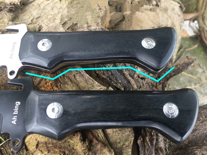 Высокое качество Fulltang тактика ножи Открытый ножи для кемпинга охота FixedBlade Боуи ножи Самообороны выживания EDC Рыбалка инструмент