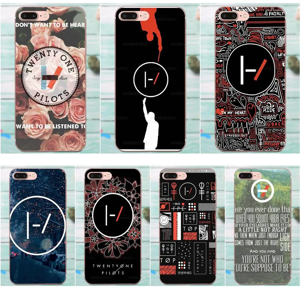 

Soft Coque Case Capa For Xiaomi Redmi Mi Note 7 8 9 SE Pro Lite Go Play The1975 Twenty One Pilots
