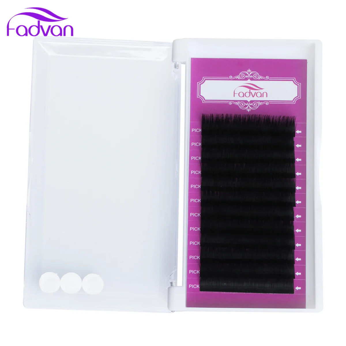 

5 Case/lot Individual Flare Eyelashes Contains Special Glue Save Time To Grafting Flare Eyelash Extension Lash Natural Long