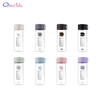 

300ml Simple Plastic Mini Water Bottle Portable Sports Travel Camping School Water Bottles Creative Hand Cup Drinkware