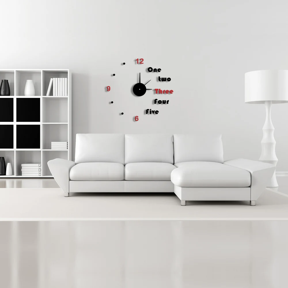 Modern Diy Home Decor 2016 modern diy red & black color home removable decoration 3d Modern Diy Home Decor 2016 modern diy red & black color home removable decoration 3d