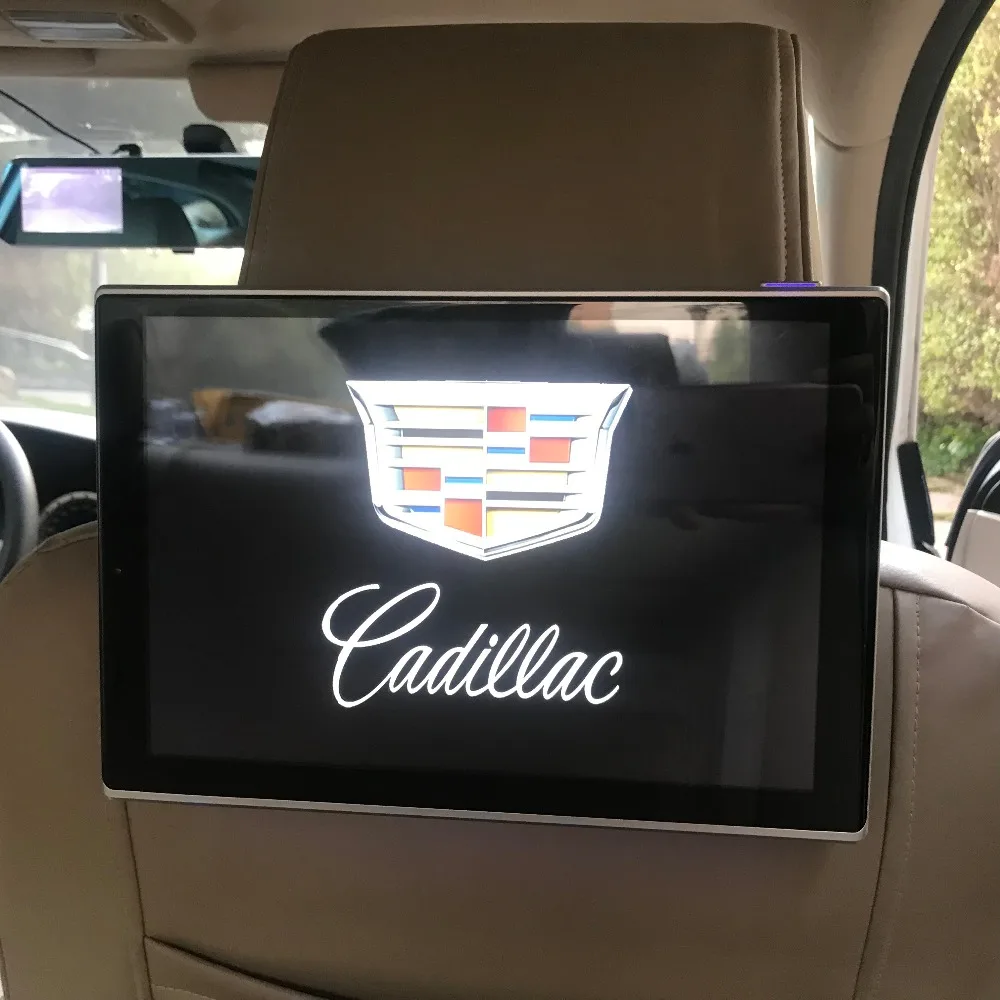 

Auto Electronic Accessories Aux Bluetooth Android 7.1 System Car Headrest Monitor For Cadillac XTS CTS ATS Silverado Suburban