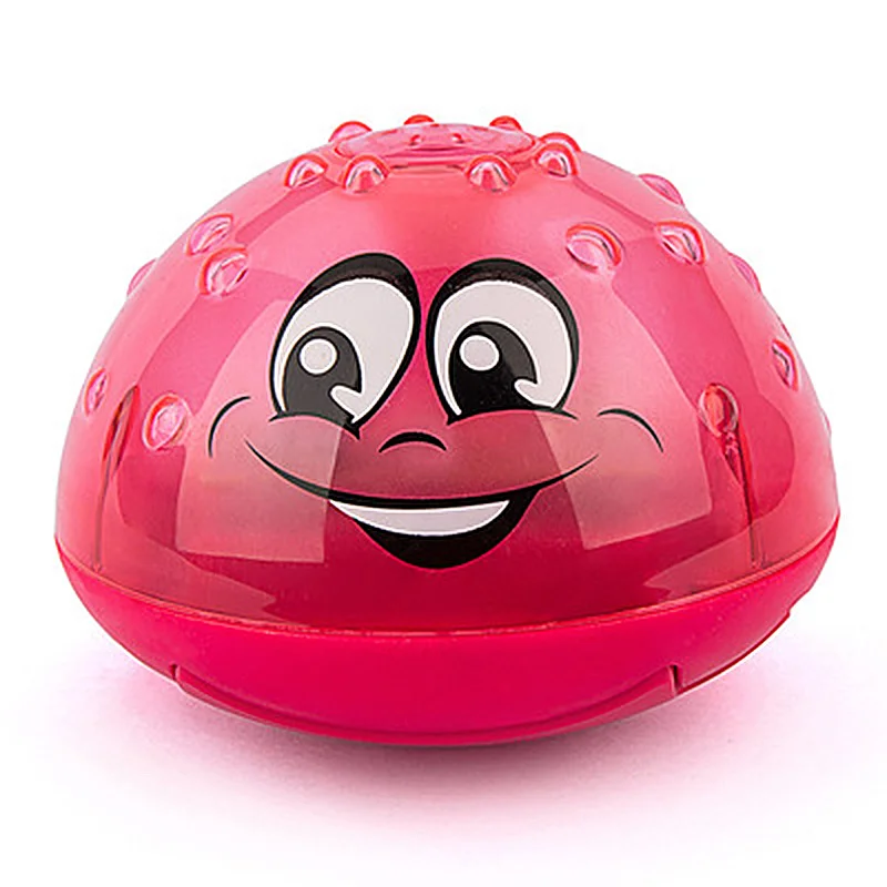 Baby Bath Toys Electric Inductive Water Spray Ball with Light Bathroom Bathtub Swimming Toys for Toddler Infant Children 2