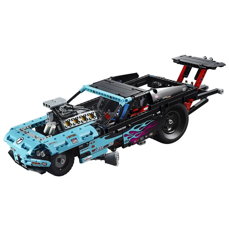Technic 2в1 гонщик автомобиля строительные блоки комплект кирпичи Набор