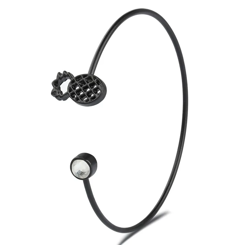 Регулируемые браслеты с шармами Pinapple лук Bilezik открытие браслет для женщин Jewelry Mujer браслеты модные украшения
