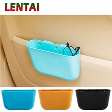 LENTAI 1 шт. автомобильный подвесной контейнер для мусора держатель телефона сумка для хранения для сиденья Leon Ibiza Skoda Rapid Fabia Octavia Yeti Audi A3 A4 B8 B6 B7