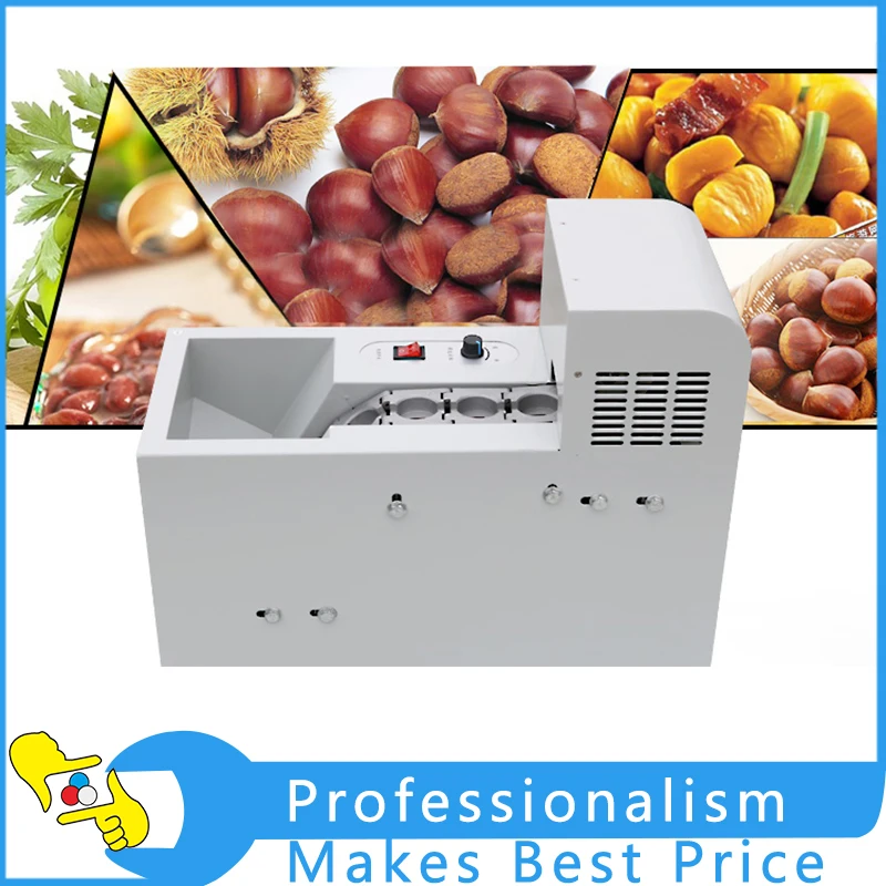 

BL18 Commercial Single Chain Chestnut Incision Machine Electric Chestnut Cutter Plate Type Automatic Chestnut Opening Machine