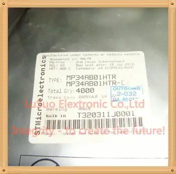 

MP34AB01HTR MP34AB01H MARKING AX01S QFN