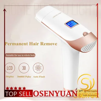 

Lescolton hair removal Laser Epilator IPL Permanent Painless Facial Hair Removal Device Laser Machine with 400000 Times Pulses