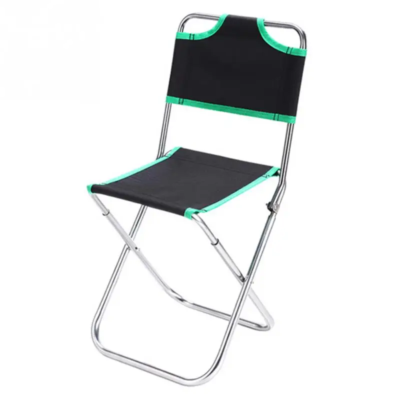 

Fishing Chair Aluminum Oxford Cloth Portable Folding Chair Multifunctional for Outdoor Fishing Camping with Backrest Bag