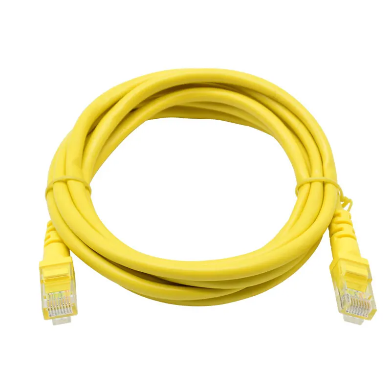Высокоскоростной гигабитный Ethernet кабель для компьютера CAT.5E UTP Интернет Lan 1 м RJ45