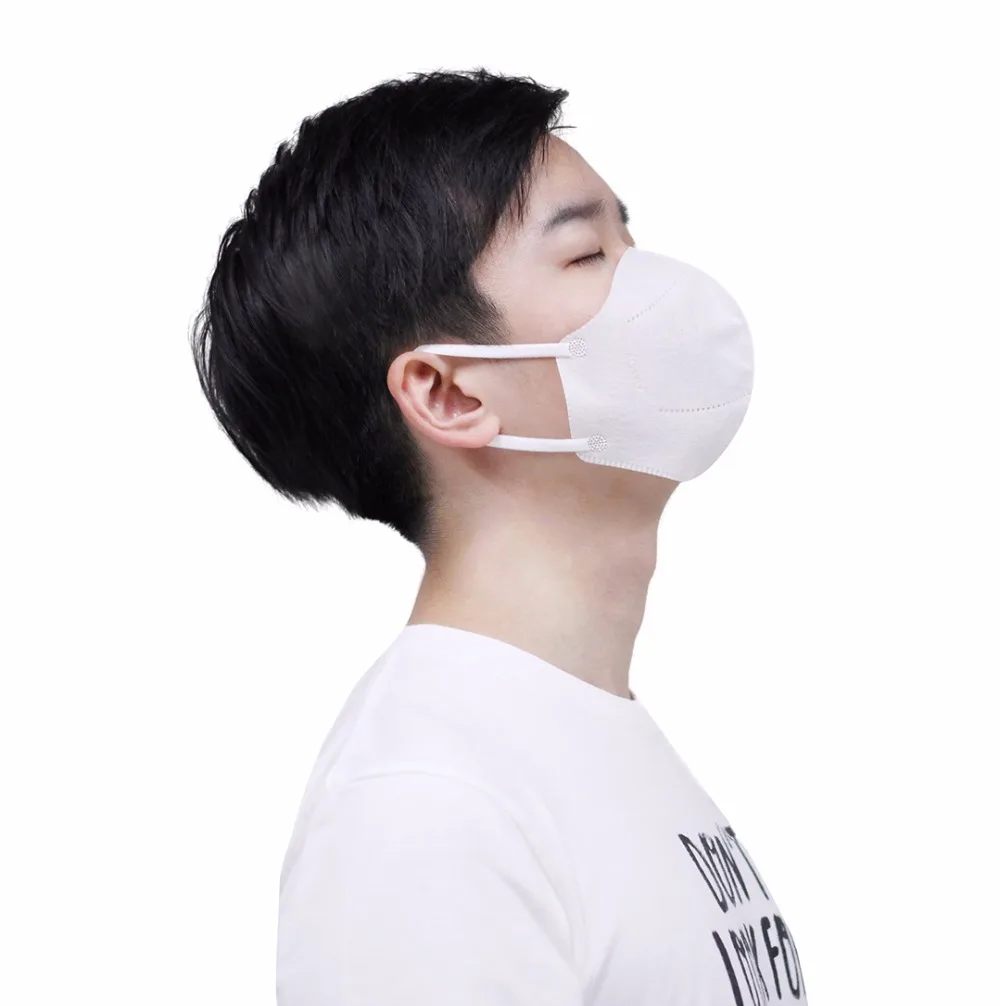 20pcsLot Xiomi Mijia Airpop 0.4mm thin Light Air Wear Mask Comfortable only 2.3g mask Elastic ear hanger for daily pollen dust  (13)