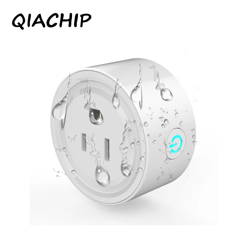 

QIACHIP US Plug Wireless Remote Control Home Appliance Automation Wifi Smart Phone Power Socket Timer Switch Wall Plug