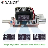 35w usb tester electronic load adjustable constant current aging resistor voltage capacity qualcomm qc2.0/3.0 battery voltmeter 1
