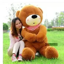 Чучело 120 см темно-коричневый плюшевый медведь плюшевая игрушка; подарок w1646