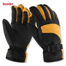 Уличные зимние лыжные перчатки спортивные ветрозащитные водонепроницаемые плюс бархатные толстые перчатки теплые перчатки для мотоциклов мужские и женские перчатки