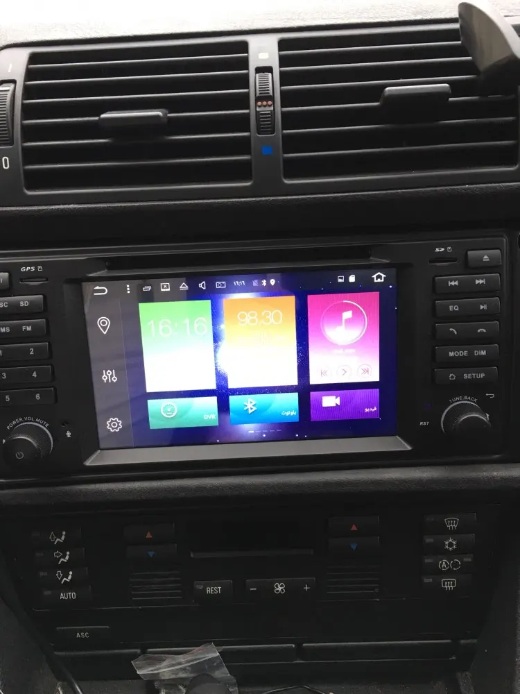 Best Android 9.0 8 CORE octa core eight android Car dvd player gps navigation radio For BMW E39 X5 E53 RAM stereo headunits carplay 3