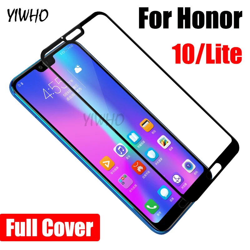 

2.5D 9H Full Cover For Honor 10 Lite Protective Glass On For Huawei Honor 10 Light Screen Protector Tempered Glas Honor10 10Lite