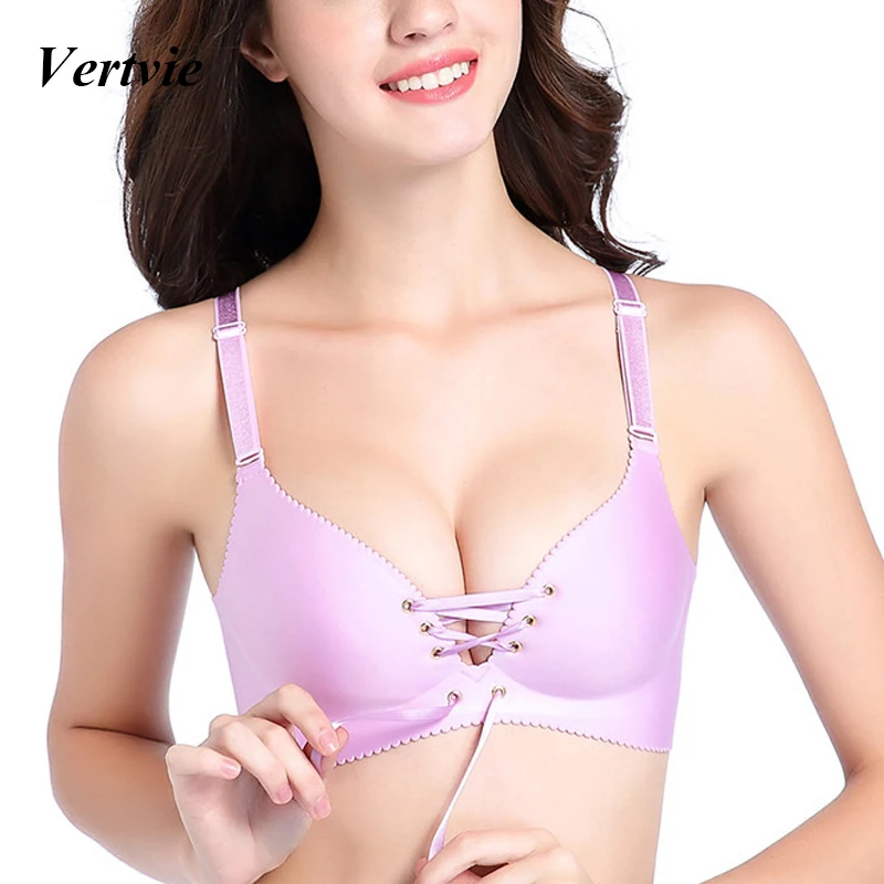 

vertvie Sexy Women Bandage Sports Bra Push Up Gym Running Outdoor Yoga Bras Adjustable Fitness For Female Multicolor Tops
