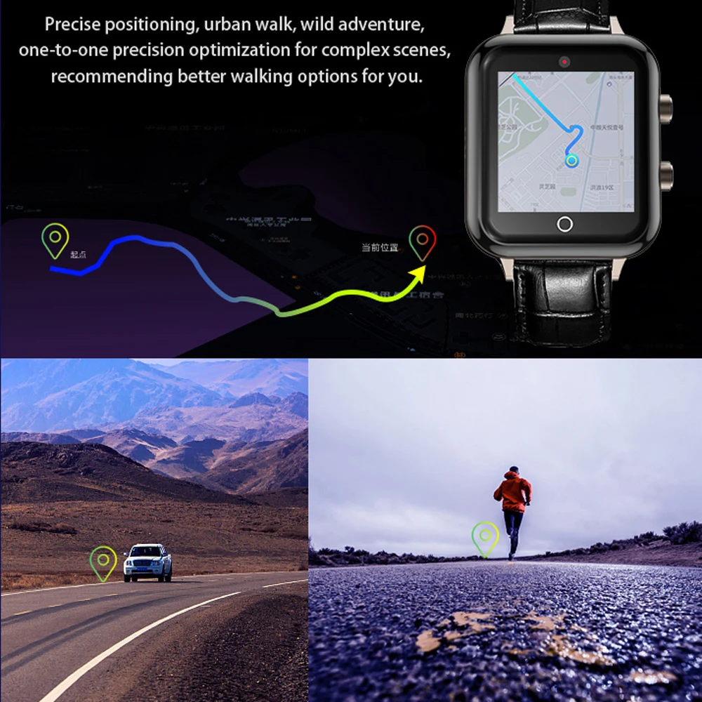  696 M5 4G Smart Watch Waterproof 1+16GB SIM Network Bluetooth Sports Watch Heart Rate Monitor Fitne - 33048501581