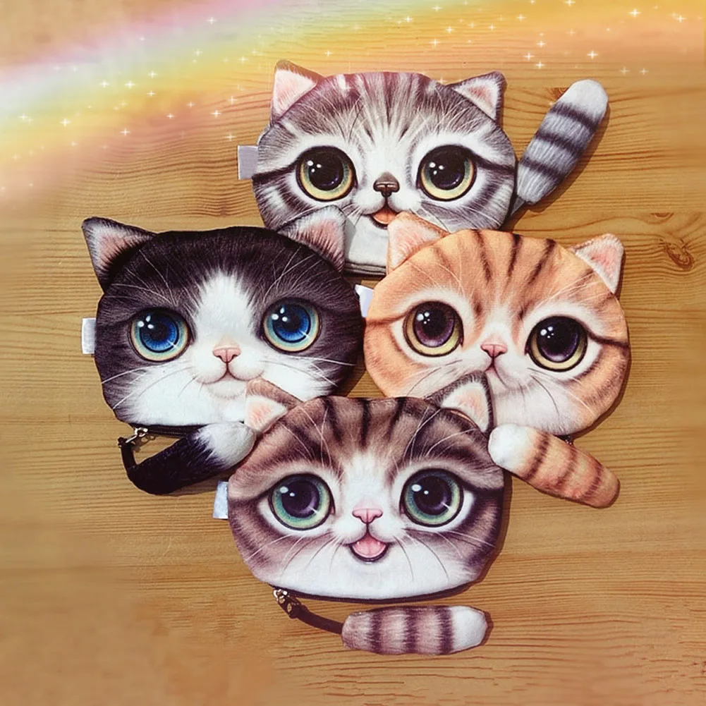 New Small Tail Cat Coin Purse Cute Kids Cartoon Wallet Kawaii Bag Coin Pouch Children Purse Holder Women Coin Wallet LX New Small Tail Cat Coin Purse Cute Kids Cartoon Wallet Kawaii Bag Coin Pouch Children Purse Holder Women Coin Wallet LX