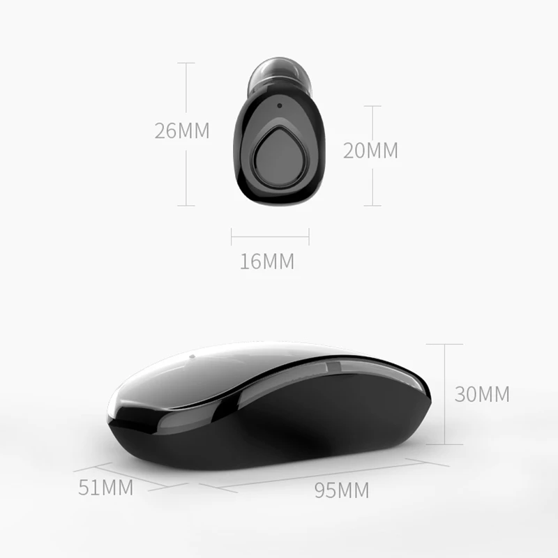 ITSYH беспроводные Bluetooth наушники 3D стерео вкладыши Гарнитура Hands free шумоподавление
