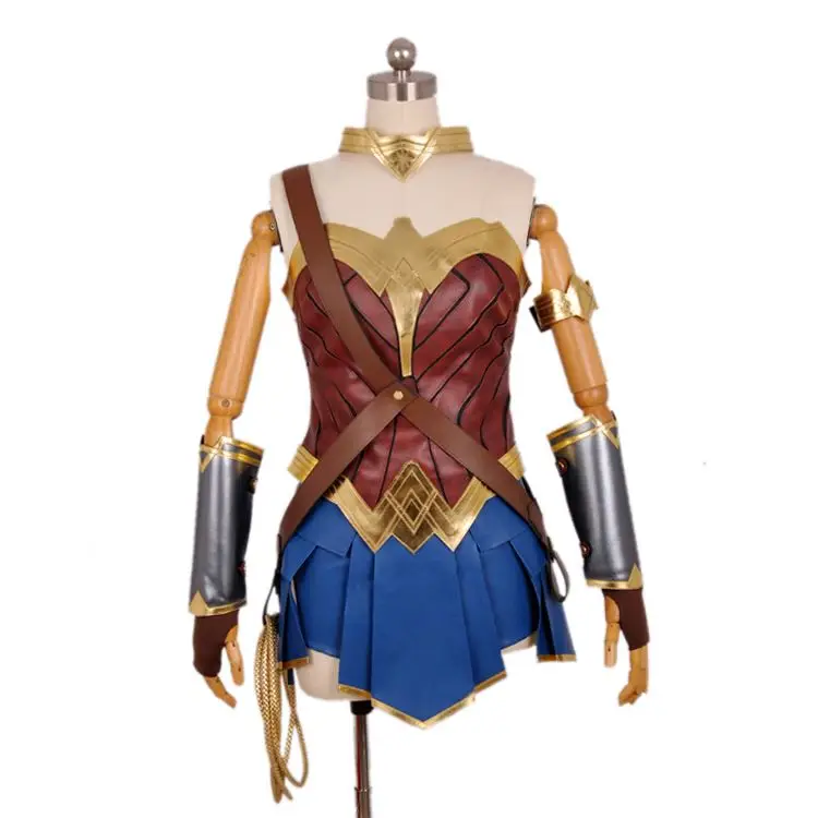 

Batman v Superman Wonder Woman Costume Dawn of Justice Diana Prince Costume Cosplay Halloween Fancy Skirt Girls Adult Women