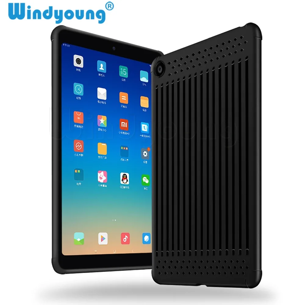 Чехол для xiaomi mi pad 4 тонкий мягкий силиконовый чехол из ТПУ на заднюю панель 8 0