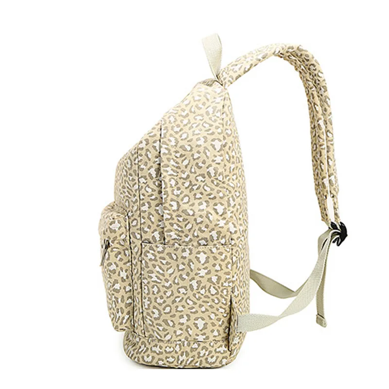 AUGUR женский рюкзак для девочек, парусиновый рюкзак с леопардом, школьный рюкзак для девочек, mochila escolar feminina
