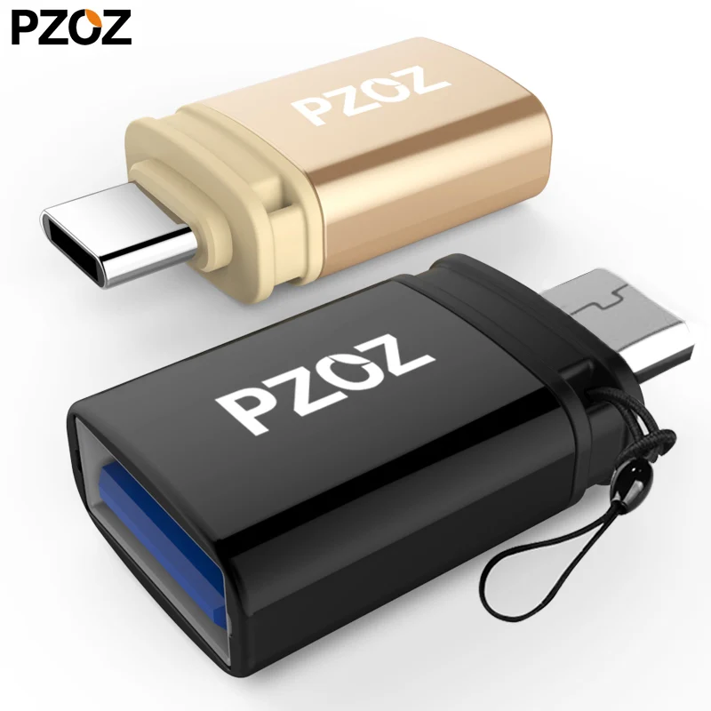 PZOZ переходник usb type c 3 0 otg micro зарядный преобразователь данных Тип microusb usbc для samsung