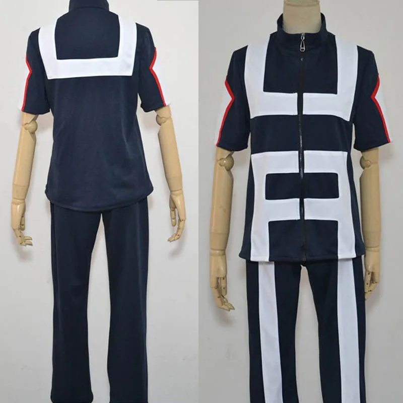 Coshome Boku No Hero Academia Cosplay Costumes My Hero Academia Izuku Midoriya Bakugou Katsuki Tops Pants Set Men Women Uniforms (2)