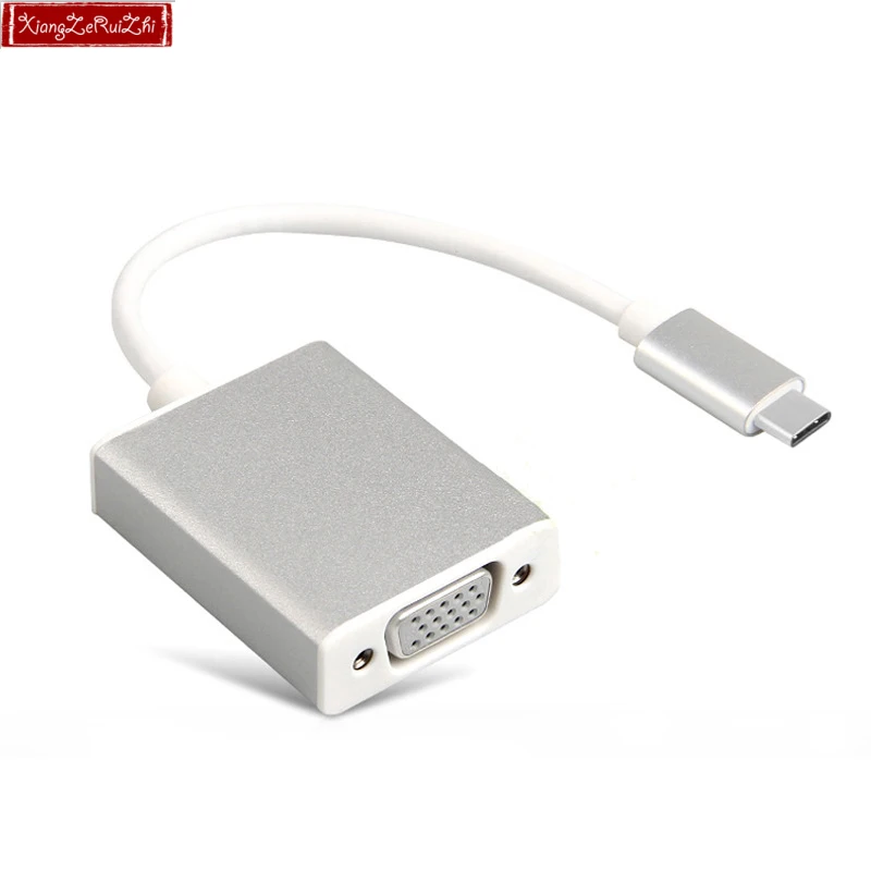 

1080P Display Port USB 3.1 Type C to VGA Adapter Cable Male to Female Converter for PC Computer Laptop HDTV Monitor Projector