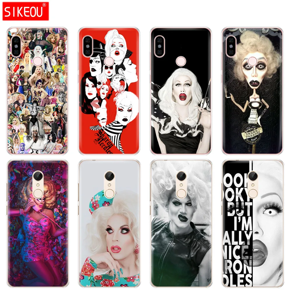 Силиконовый чехол для телефона Xiaomi redmi 5 4 1s 2 3 3s pro PLUS note 4X 4A 5A RuPaul's Drag racing