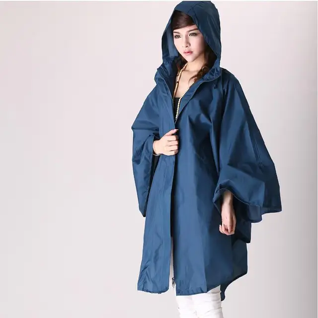 FreeSmily Japanese style cloak Ultralight raincoat women cute trench