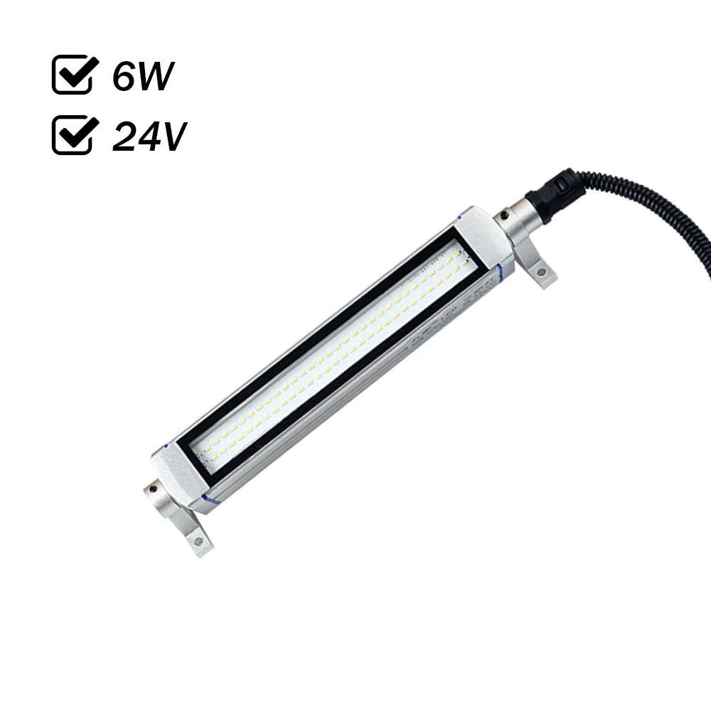 

Factory Outlet 6W DC 24V Led Panel Light CNC Machine Tools lighting All aluminum shell Waterproof Explosion-proof IP67