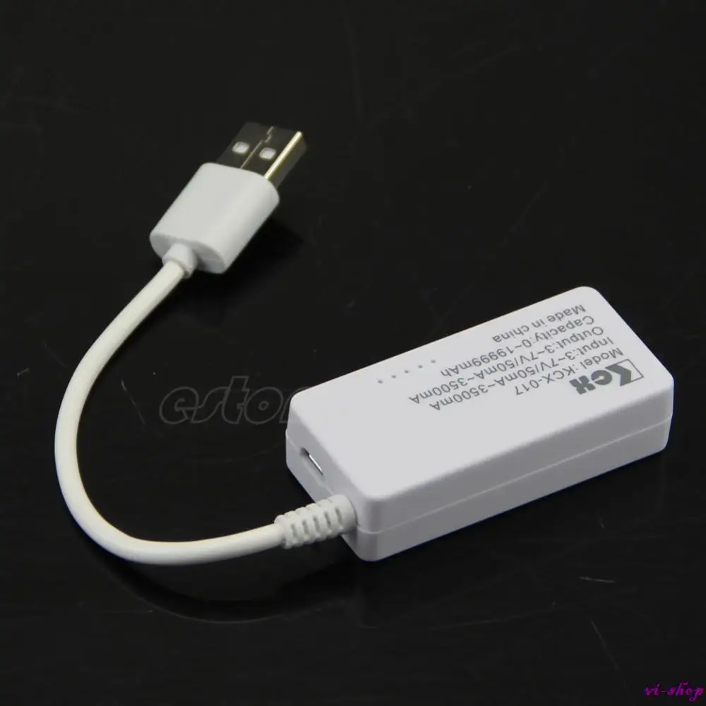 LCD USB Digital Mini Voltage Current Detector Mobile Power Charger Tester Meter Free Shipping