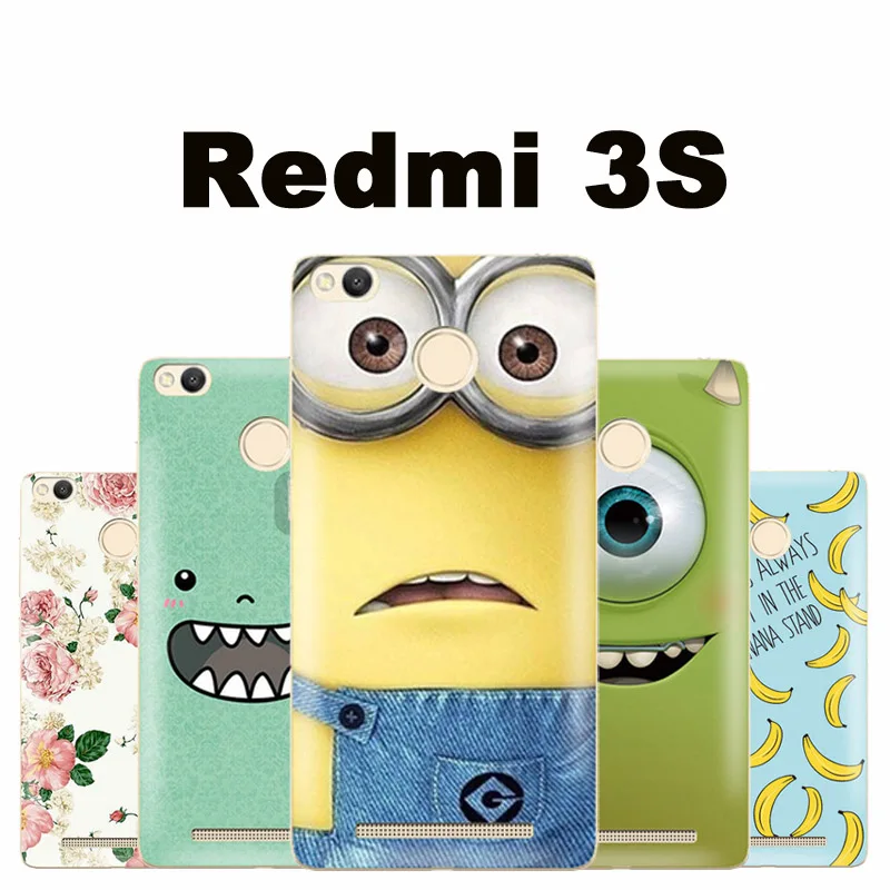Xiaomi Redmi 3s case cover plastic cartoon case for Xiomi Xiaomi Redmi 3s 3 s phone case Lovely pc m3 Xiaomi Redmi 3s pro case