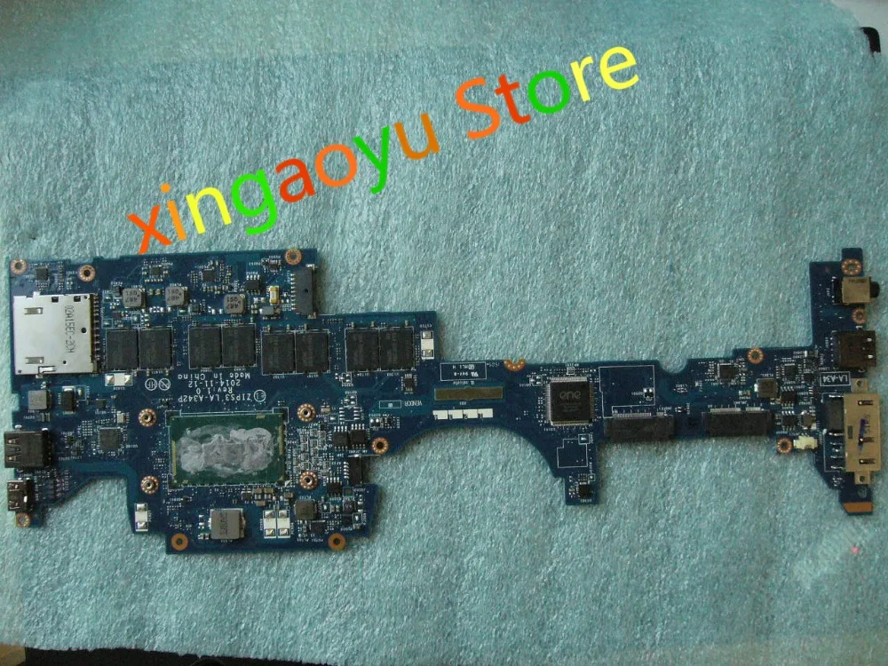 Материнская плата для ноутбука Lenovo Thinkpad Yoga 12 00HT713 i7 5600U 8GB LA A342P ZIPS3|Материнские