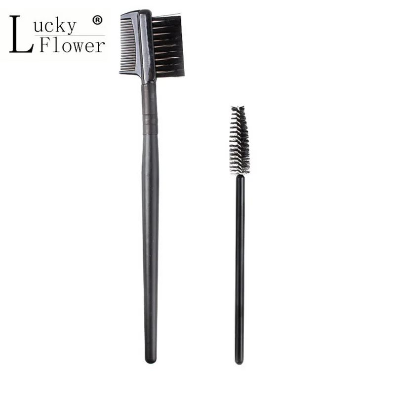 2pcs Makeup Eyelash Brush / Brow Comb Tool Free Shippingbrush and comb