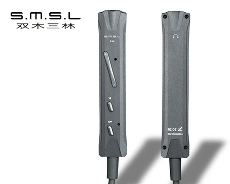Мини усилитель для наушников S.M.S.L SMSL I2 Hi Fi портативный динамик DAC/Amp и разъем Lightning