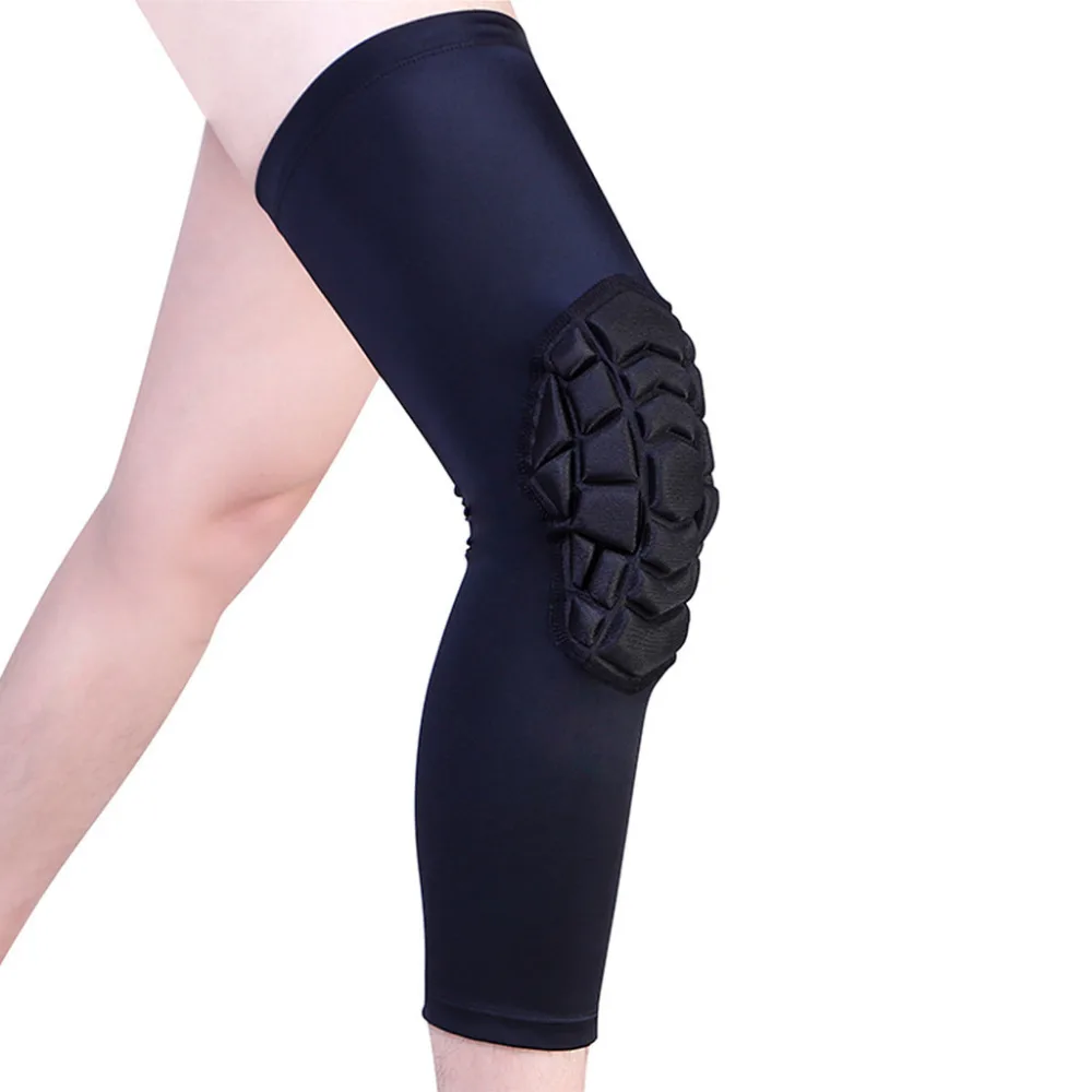 2019 knee protector Outdoor sports kneepad anti-collision men and women general anti-skid basketball long sleeve kneepad 40MA15 (4)