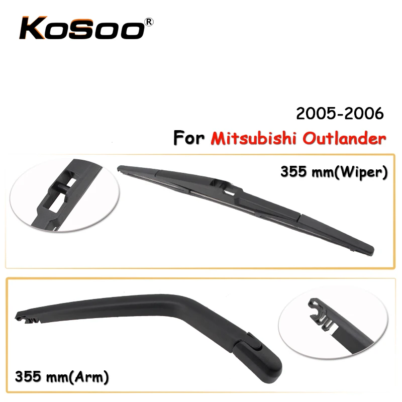 Buy KOSOO Auto Rear Wiper Blade For Mitsubishi