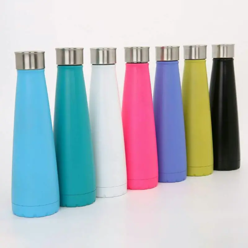 

260ml/450ml Double Layered Stainless Steel Cup Insulated Warm Cold Coffee Water Portable Drinking Mug Flask Sport Bottle