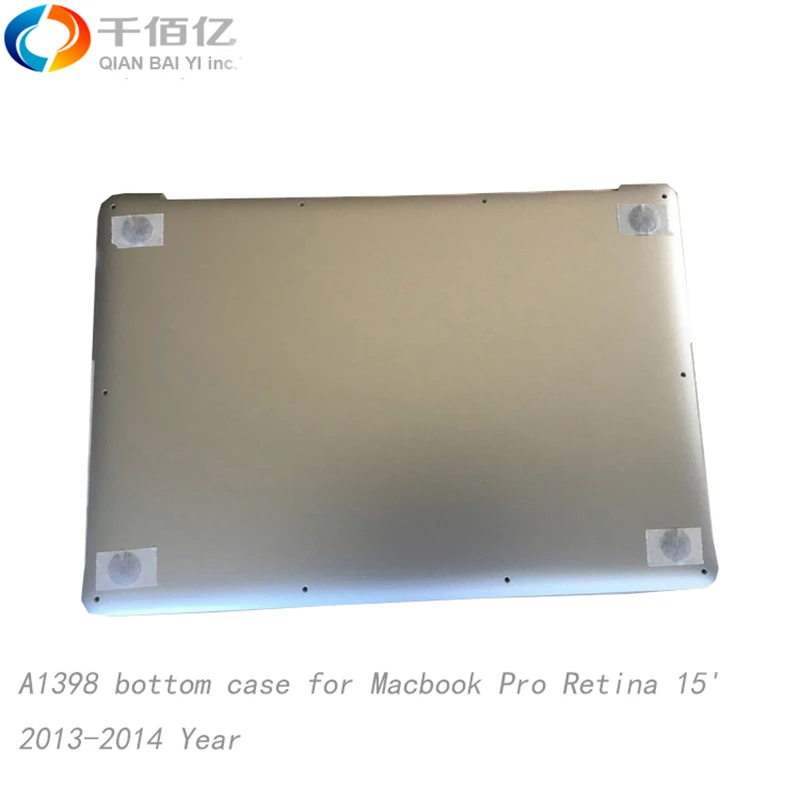100 Brand New Replacement A1398 bottom case for font b Macbook b font Pro Retina 15