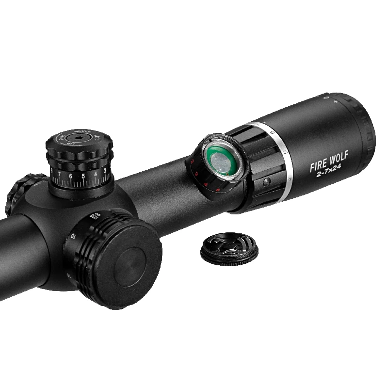 2-7X24 новые Riflescopes прицел охотничья Область ж/крепления