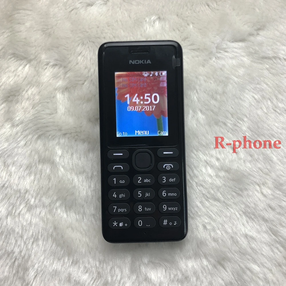 Original NOKIA 108 Dual Sim Cellphone Refurbished Good Quality 2G GSM Unlocked Nokia 108 DS Mobile Phone iphone 7 refurbished
