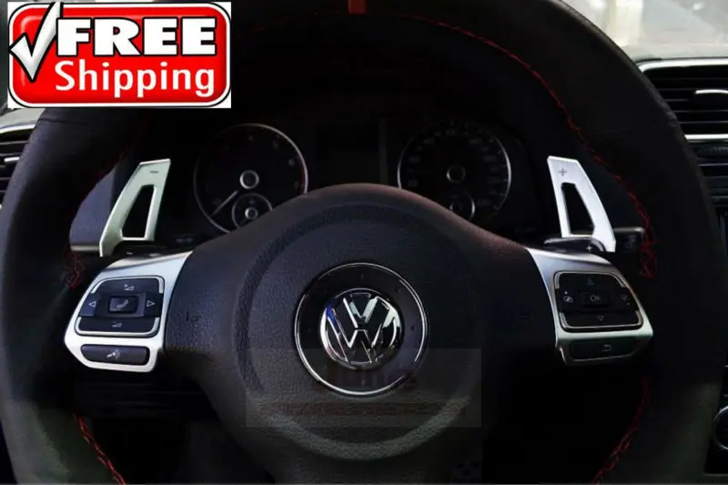 GOLF R Steering Wheel DSG Paddle Extension Fits VW MK5 MK6 Golf JETTA GTI R SCIROCCO EOSin