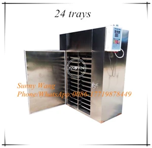 Food Dehydrator Fruit Vegetable Drying Machine Snacks Herbs Gain Meat Food Dryer 24 Layer Stainless Steel Dry Fruit Machine